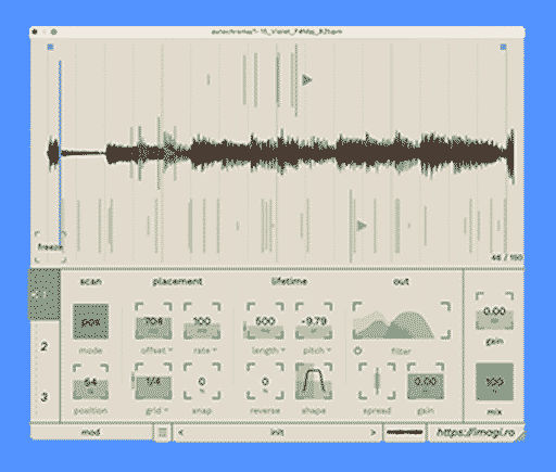 Autochroma VST interface