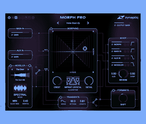 MORPH3 VST interface