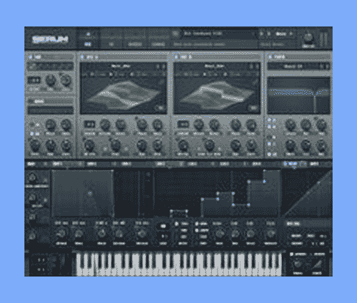 Serum VST interface